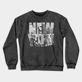 New York City Skyline Crewneck Sweatshirt